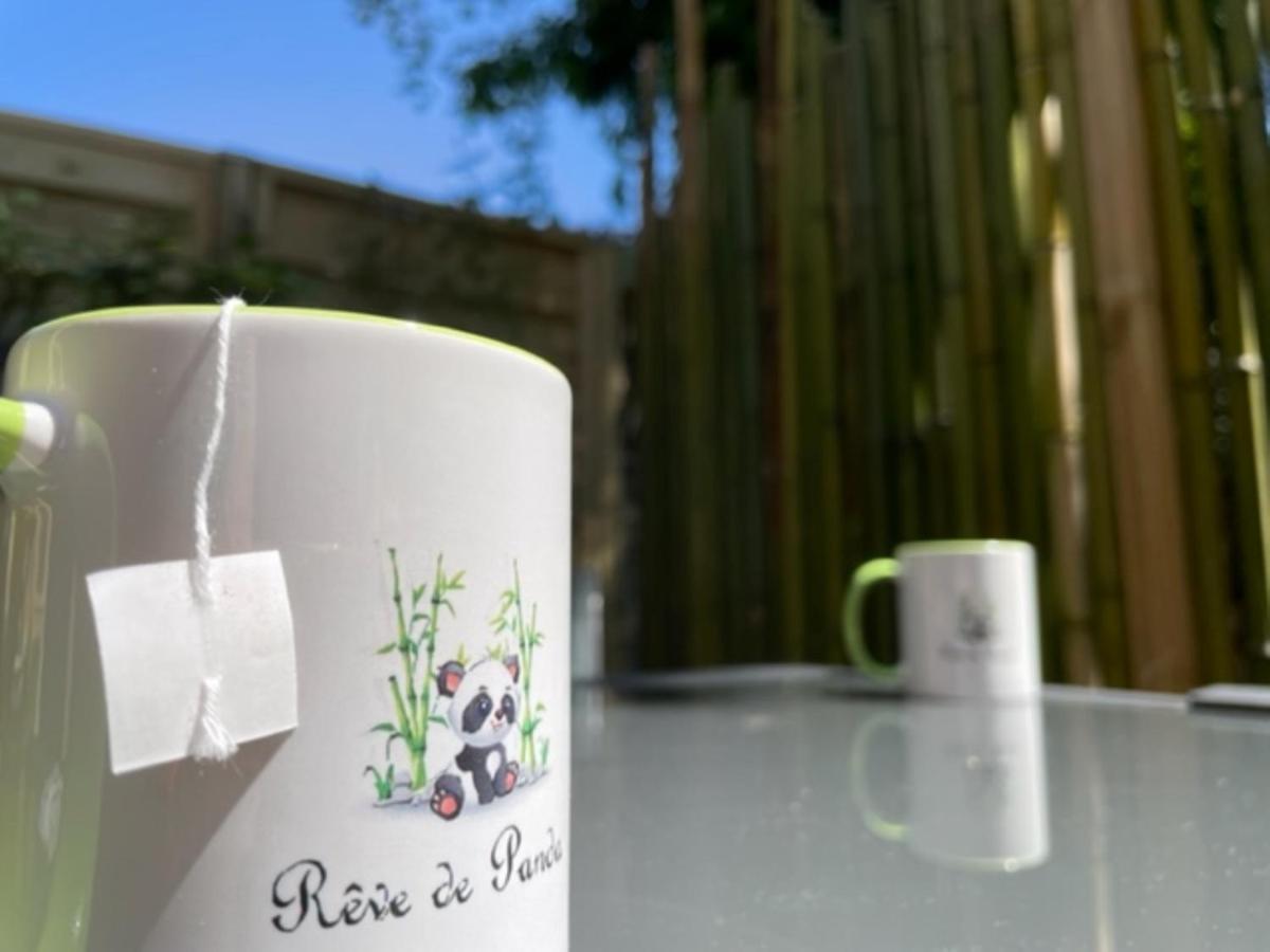 La Cabane Du Panda Abrest Eksteriør billede